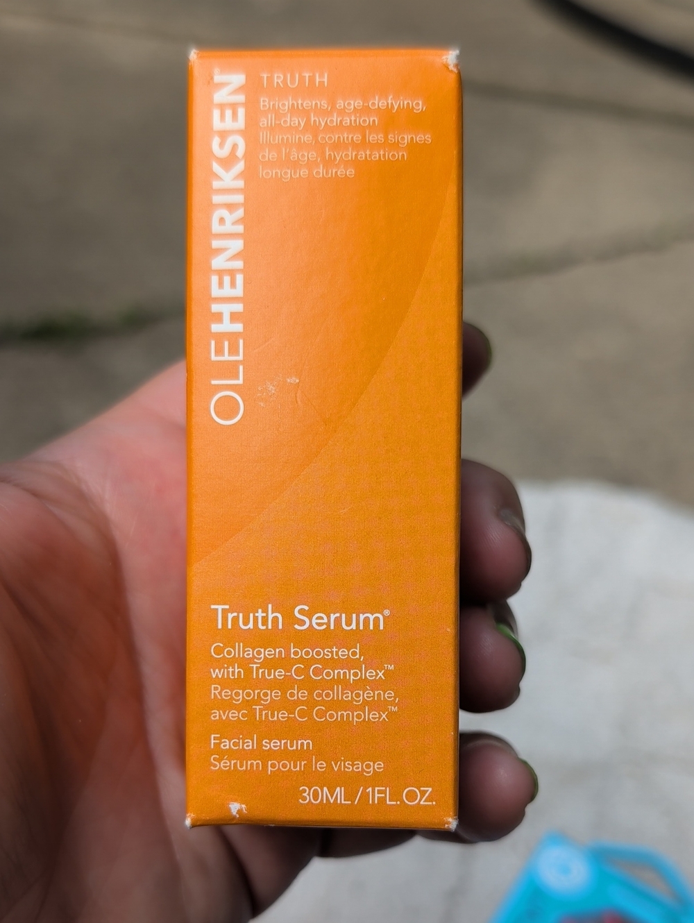 Ole Henriksen Truth Serum — Bold Orange Packaging